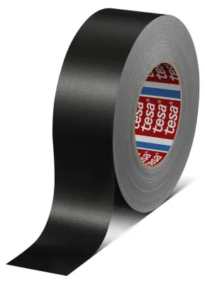 Produktbild von Tesa Gewebeklebeband 4688 Länge 50m Breite 25mm schwarz PE-beschichtet - 04688-00005-00