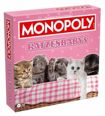 Immagine prodotto di Winning Moves Monopoly - Katzenbabys, Brettspiel, Gesellschaftsspiel, ab 8 Jahren, WM05575-GER-6