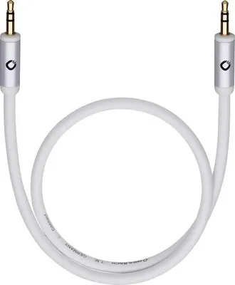 Immagine prodotto di OEHLBACH Cavo di collegamento audio jack [1x jack maschio da 3,5 mm - 1x jack maschio da 3,5 mm] 3 m Nero