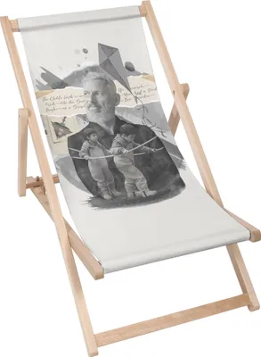 Immagine prodotto di Lettino pieghevole in legno Dreamroots, fino a 130 kg, lettino pieghevole con regolazione dell'inclinazione dello schienale in 3 fasi, per anziani e bambini