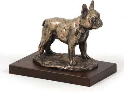Image de Bouledogue français IV - statuette de chien, figurine de bureau, trophée pour exposition canine de la marque Art-Dog