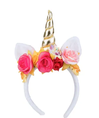 Immagine prodotto di diadema Rosy unicorno donna bianco/oro