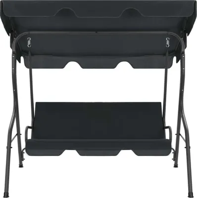 Zdjęcie produktu dla vidaXL Huśtawka Hollywood antracyt 170×110×153 cm