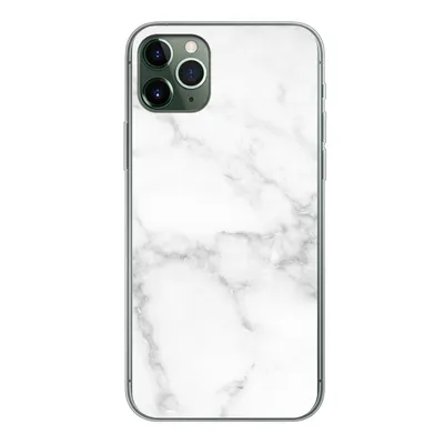 Produktbild von MuchoWow® Handyhülle Schutzhülle Hülle für iPhone 11 Pro Max Marmor - Weiß - Grau - Luxus - Marmoroptik - Stein Silikon Softcase Handy Hülle - Schutz