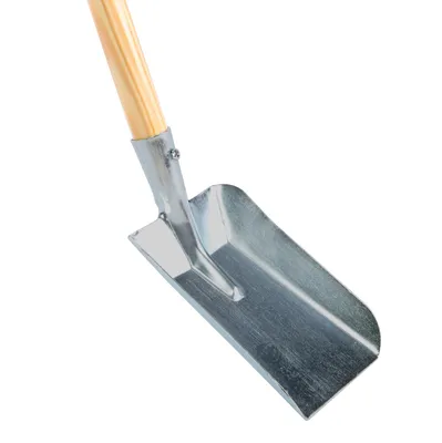 Image de Pelle mini, galvanisée, avec manche de 75 cm