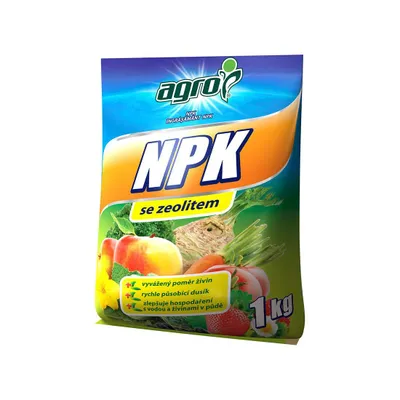 Obrázok produktu pre Hnojivo AGRO NPK so zeolitom 1kg