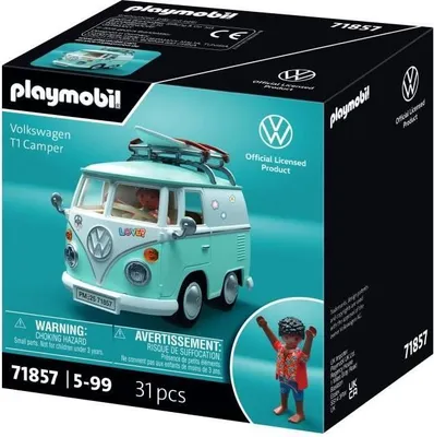 Immagine prodotto di PLAYMOBIL 71857 Volkswagen T1 Camper PLAYMOBIL Icon Cars, Icon Cars
