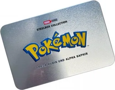 Produktbild von Pokémon Omega Rubin und Alpha Saphir (Steelbox)