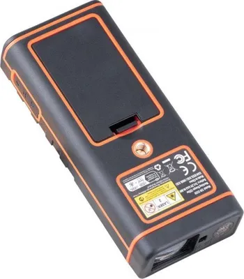 Obrázok produktu pre Laserový diaľkomer – dosah 121 m – presné meranie vzdialenosti – 2,4-palcový LCD displej
