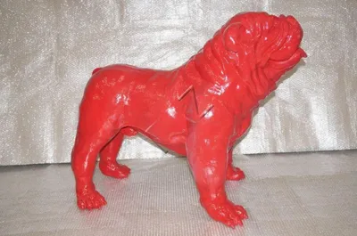 Immagine prodotto di Figura di design Cane Statua Scultura Figure Sculture Decorazione Decorazione Nuovo