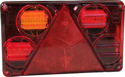 Was Rechteckige LED-Rückleuchte 232x142x39 Links 393+WAS