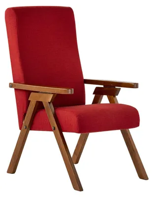 Relaxsessel Buchenholz, Stoff Bordeaux, abnehmbarer Bezug, 3 Stufen