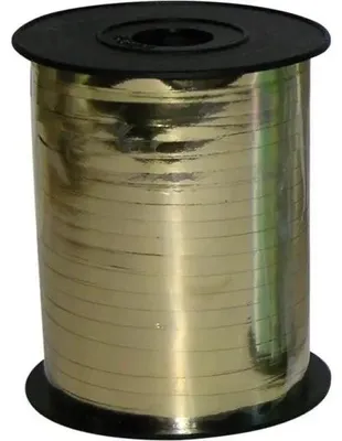 Obrázek produktu pro Zlatá stuha na balonky, 230 m × 5 mm – Amscan
