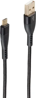 Productafbeelding van Shiverpeaks, modelnummer BS20-72035, 2 meter, USB-A, Micro-USB B, USB 2.0, 0,48 Gbit/s, zwart