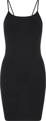 Productafbeelding van Damesjurk Urban Classics, stretch jersey, slim fit, zwart - maat L