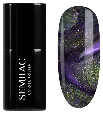 Immagine prodotto di Semilac 825, smalto in gel, colore viola cyber, 7 ml