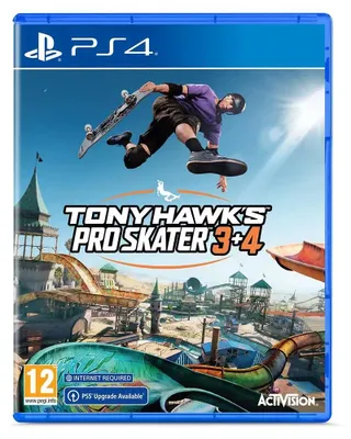 Produktbild von Activision Tony Hawk's Pro Skater 3 + 4, PlayStation 4, Multiplayer-Modus, T (Jugendliche)