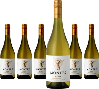 Produktbild von 6 x Montes Reserva Chardonnay
