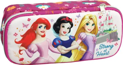 Image de Trousse à crayons Disney Princess Strong avec 2 compartiments 26 cm