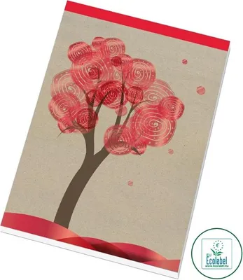 Image de Cahier collé recyclé - A5 / ligne
