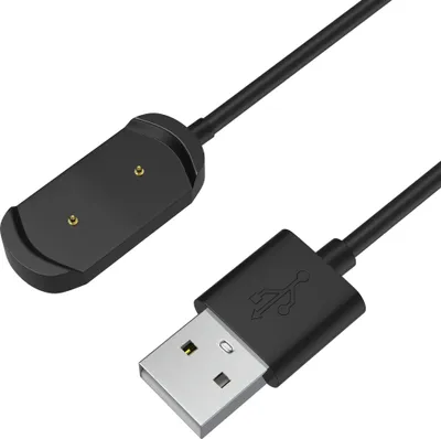 Immagine prodotto di Cavo compatibile con Amazfit GTR/Amazfit GTS/Amazfit T-Rex - Adattatore di ricarica USB sostitutivo da 1 m per gli smartwatch Phonillico®