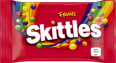 Zdjęcie produktu dla Skittles Fruits Cukierki Do Żucia 38 G