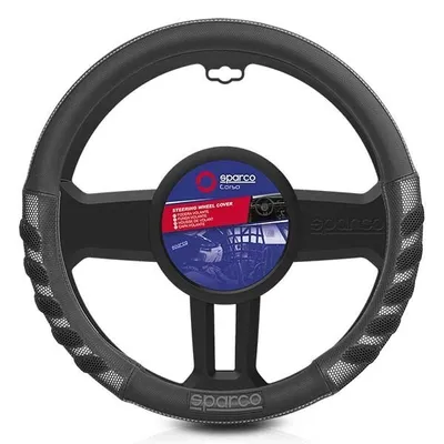 Produktbild von SPARCO SPS101GR Lenkradbezug Ø37cm Ø38cm Grau Lenkradhülle