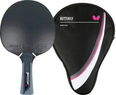 Produktbild von Butterfly 1x Timo Boll Titanium Tischtennisschläger + Tischtennishülle Drive Case I