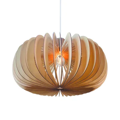 Produktbild von Nordlux Hazo 65 riippuvalaisin, puunväri
