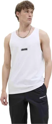 Zdjęcie produktu dla Top na ramiączkach Jack&Jones 12276727-BRIGHTWHITE dla Męskie