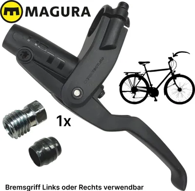 Produktbild von Magura Hydraulische Felgenbremse Bremsgriff HS11 3-Finger ab MJ2017