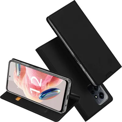 Produktbild von DUX DUCIS Flip Pro Hülle Redmi Note 12 4G Schwarz