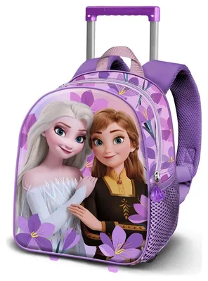 Produktbild von Karactermania Frozen 2 3d 34x26x13 Cm 11.50l Rucksack Mit Rollen Lila  Kinder Lila One Size