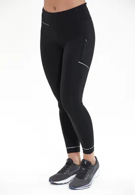 Image de ENDURANCE Collant Thadea avec effet de compression efficace 1001 Black 40