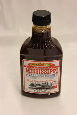 Produktbild von Mississippi Barbecue Sauce Sweet'n Spicy 510g