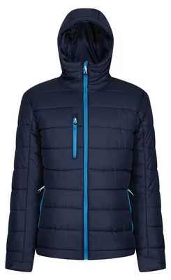 Produktbild von Regatta - "Navigate" Jacke mit Kapuze für Herren FK2761 (M) (Marineblau/Graublau)