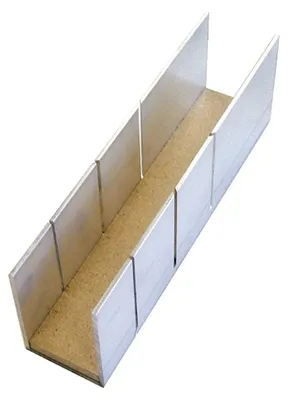 Zdjęcie produktu dla Kątownica ukośnica - Aluminium - 45 i 90 stopni - 245 x 50 x 80 mm