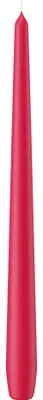 Zdjęcie produktu dla Świeczki stożkowe w kolorze magenta 300 x Ø 25 mm, 6 sztuk