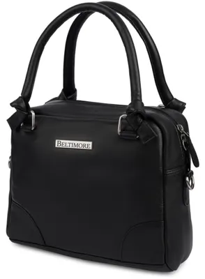 Produktbild von Beltimore® Damenledertasche Schwarz Klassisch
