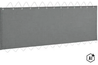 Obrázek produktu pro Balkonová zástěna HDPE šedá 0,9 x 5 m