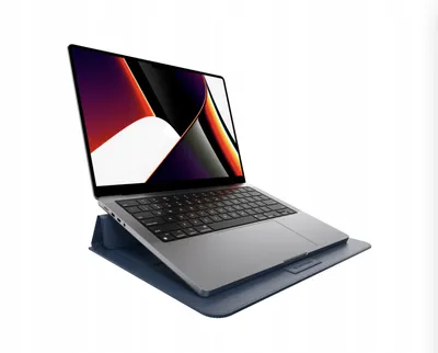 Image de SwitchEasy MacBook EasyStand Housse portable pour MacBook Pro 15" et 16" Bleu nuit