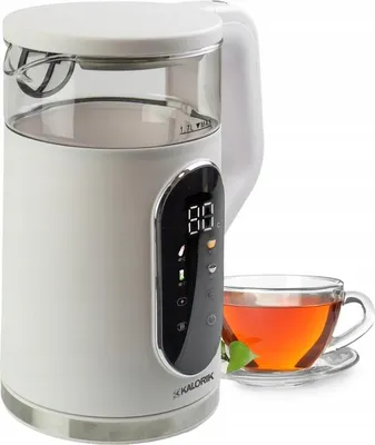 Obrázok produktu pre Digitálny kanvicový ohrievač vody, 2200 W, 1,7 l, 13 stupňov teploty, funkcia pamäte