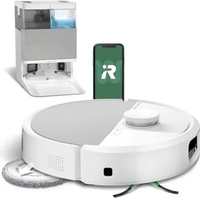 Zdjęcie produktu dla Robot sprzątający IROBOT Roomba Combo Plus 505, 7000 Pa, baza AutoWash, suszenie ciepłym powietrzem, PrecisionVision IA
