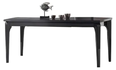 Produktbild von Esszimmer Esstisch Schwarz Tisch hölzern Küchentisch Küche Moderne Möbel Luxus