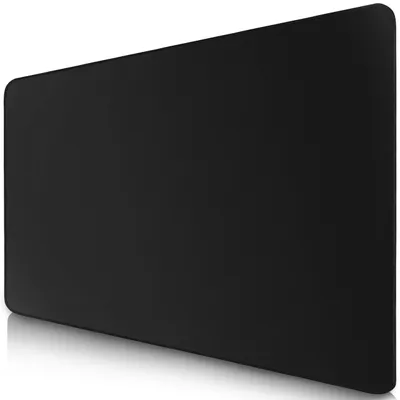 Produktbild von XXL Gaming-Mauspad Schwarz – Großes Mauspad 350 x 260 mm – Rutschfeste Schreibtischunterlage für Gaming und Büro – Ausfransfreie Kanten – Präzises und langlebiges großes Mauspad von maxlvl
