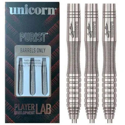 Produktbild von Unicorn Phase 2 Gary Anderson Purist Steel Barrels - 22g -- 1 Satz