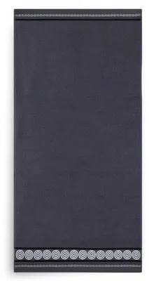 Image de Serviette Rondo 2 70x140 graphite 500 g/m2 8672/12 Zwoltex 23