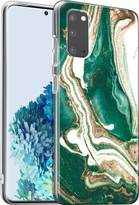 Produktbild von Hülle für Samsung Galaxy S20 Plus Schutzhülle Marmor Motiv Handy Case Silikon Slim Cover