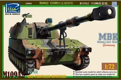 Obrázok produktu pre RIICH RII72002 M109A2 155 m samohybná húfnica