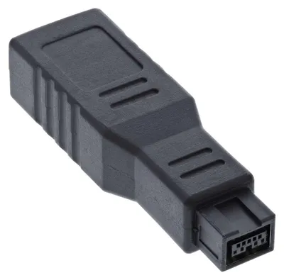 Produktbild von InLine® 34600A FireWire Adapter, 6pol Buchse/9pol Stecker